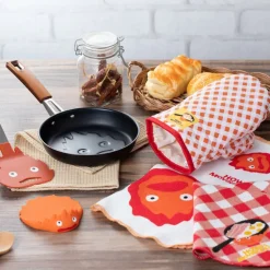 Set de 2 Torchons Calcifer - Le Château ambulant