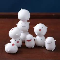 Set Figurines Nosechara Warawara - Le Garçon et le Héron