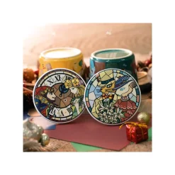 Sous-verre céramique Roi des Nains & Princesse - Si tu tends l'oreill