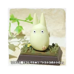 Statue Collection Stop Motion Totoro Blanc Course Pose 1 - Mon Voisin
