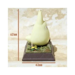 Statue Collection Stop Motion Totoro Blanc Course Pose 1 - Mon Voisin