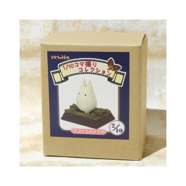 Statue Collection Stop Motion Totoro Blanc Course Pose 2 - Mon Voisin