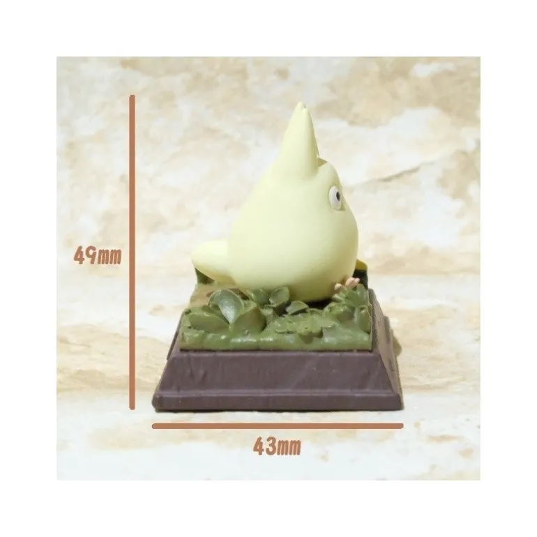 Statue Collection Stop Motion Totoro Blanc Course Pose 3 - Mon Voisin