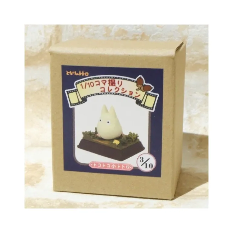 Statue Collection Stop Motion Totoro Blanc Course Pose 3 - Mon Voisin