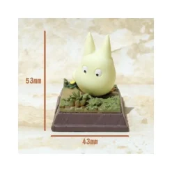 Statue Collection Stop Motion Totoro Blanc Course Pose 5 - Mon Voisin