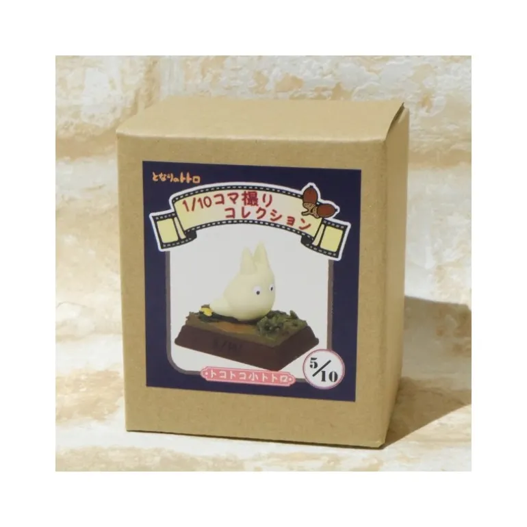 Statue Collection Stop Motion Totoro Blanc Course Pose 5 - Mon Voisin
