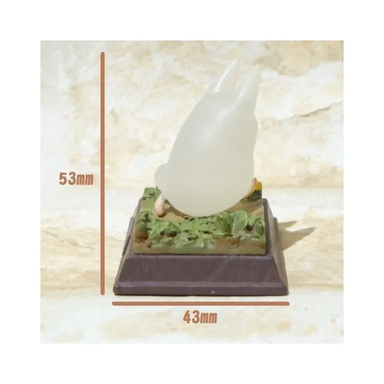 Statue Collection Stop Motion Totoro Blanc Course Pose 6 - Mon Voisin