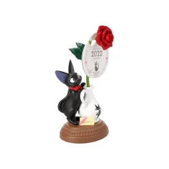 Statue Jiji et rose - Kiki la petite sorcière