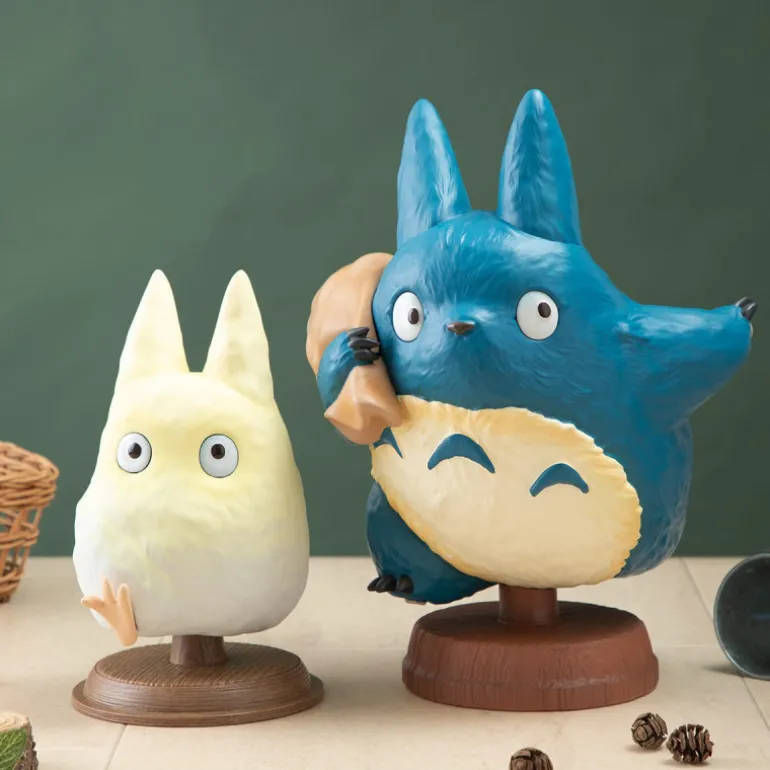 Statue Trouver le Petit Totoro Blanc - Mon Voisin Totoro