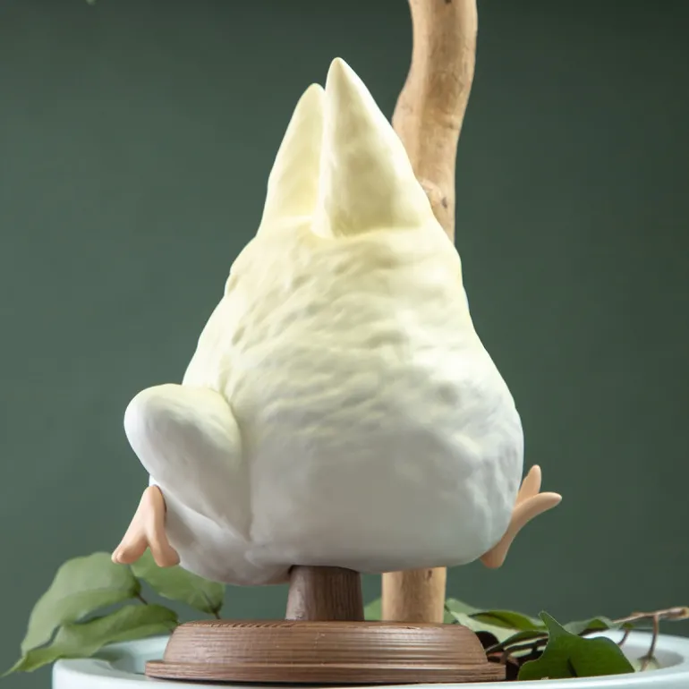 Statue Trouver le Petit Totoro Blanc - Mon Voisin Totoro