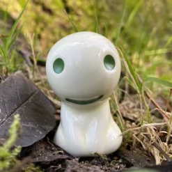 Statuette Kodama A & 1 Blind Pierre de Pouvoir - Princess Mononoké