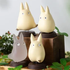 Statuette Totoro blanc sautant - Mon Voisin Totoro