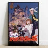 Tableau 02 - Affiche Lupin rétro - Le Château de Cagliostro