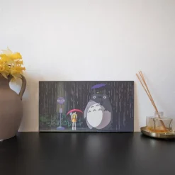 Tableau Ghibli 07 - Totoro Arrêt De Bus