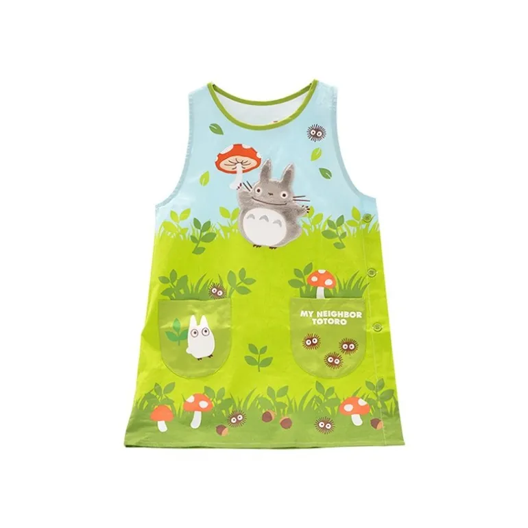 Tablier Totoro Champignons 84 x 61,5 cm - Mon Voisin Totoro