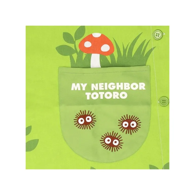 Tablier Totoro Champignons 84 x 61,5 cm - Mon Voisin Totoro