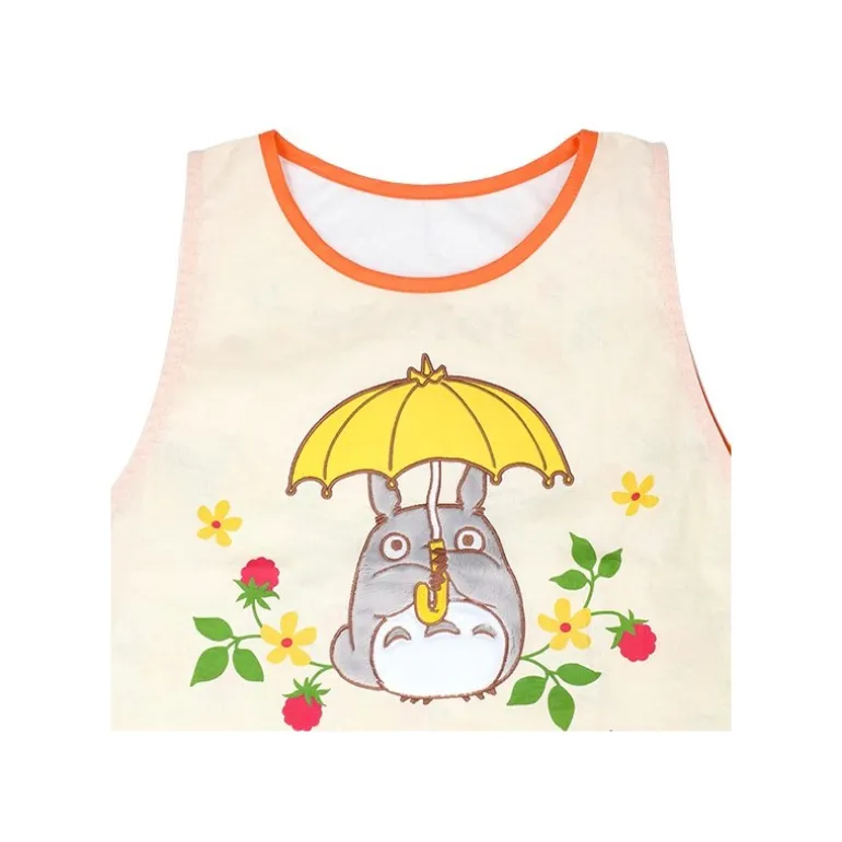 Tablier Totoro Champs de Fleurs 84 x 61,5 cm - Mon Voisin Totoro