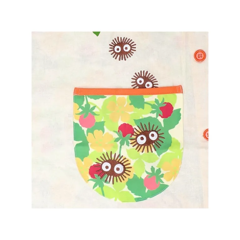 Tablier Totoro Champs de Fleurs 84 x 61,5 cm - Mon Voisin Totoro