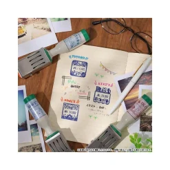 Tampon dateur Art Deco - Le Château ambulant