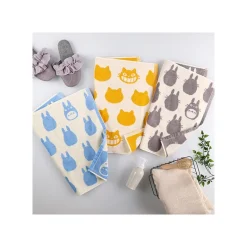 Tapis de Bain Silhouette Totoro Bleu 50x60 cm - Mon Voisin Totoro