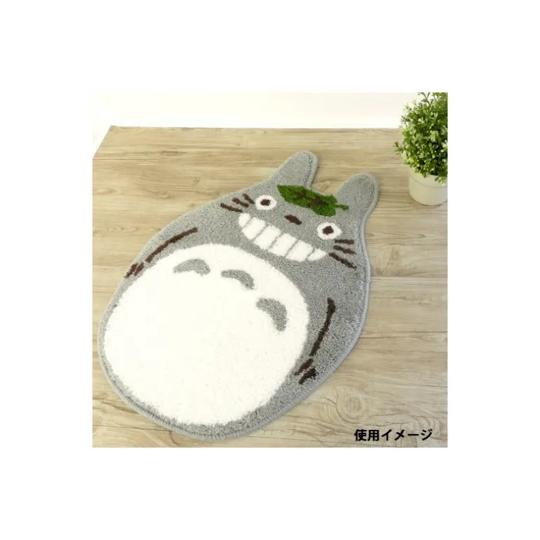 Tapis Totoro Feuille 65x48 cm - Mon Voisin Totoro