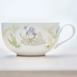 Tasse à soupe Totoro sur une feuille - Mon Voisin Totoro