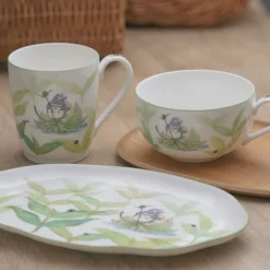 Tasse à soupe Totoro sur une feuille - Mon Voisin Totoro