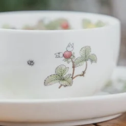 Tasse et Sous Tasse Totoro Fraise - Mon Voisin Totoro