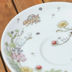 Tasse et Sous Tasse Totoro Fraise - Mon Voisin Totoro