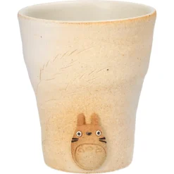 Tasse faite main blanche Shigariki Totoro - Mon voisin Totoro