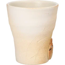 Tasse faite main blanche Shigariki Totoro - Mon voisin Totoro