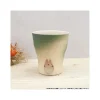 Tasse faite main verte Shigariki Totoro - Mon voisin Totoro
