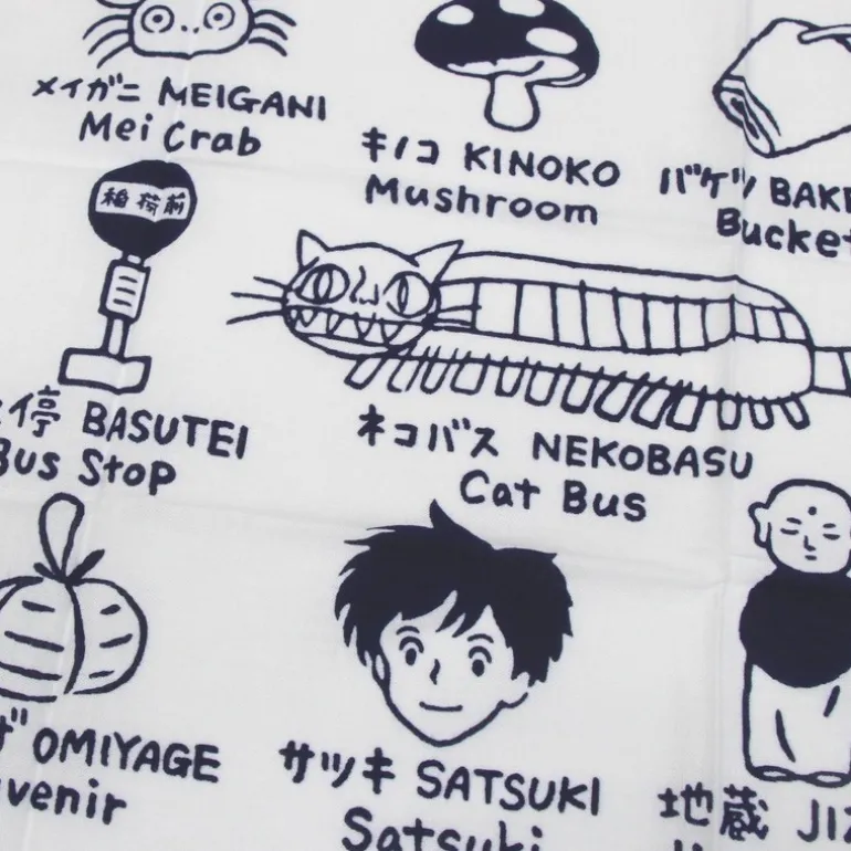 Tenugi Idéogrammes Totoro - Mon Voisin Totoro