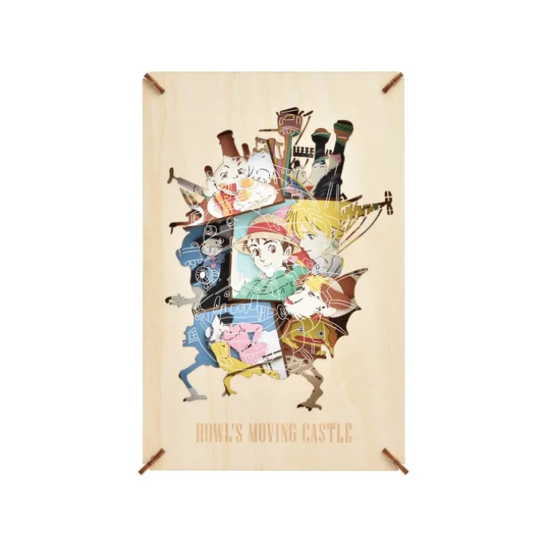 Théâtre de papier Double façade - Le Château ambulant