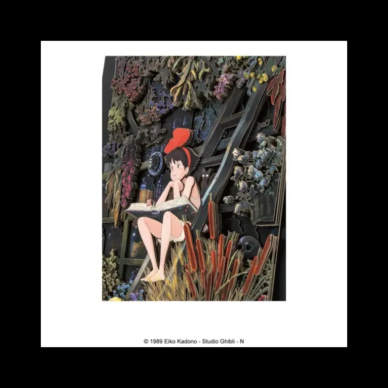 Théâtre de papier Ombres Le coin des filles - Kiki la petite sorcière