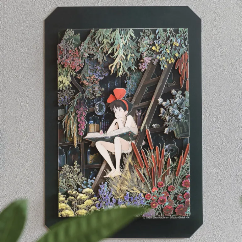 Théâtre de papier Ombres Le coin des filles - Kiki la petite sorcière