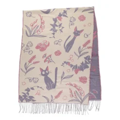 Étole rose Jiji - Kiki la petite sorcière