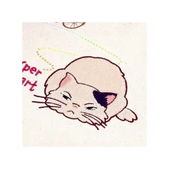 Tote bag Brodé Le Passage - Si tu tends l'oreille