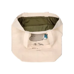 Tote bag brodé Totoro s'en va - Mon Voisin Totoro