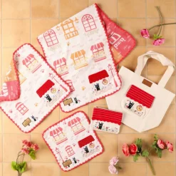 Tote bag Jiji Au milieu des fleurs - Kiki la petite sorcière