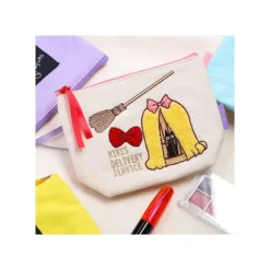 Trousse brodée Jiji en cage - Kiki la petite sorcière