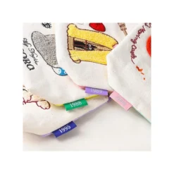 Trousse brodée Totoro Gris et Bleu - Mon Voisin Totoro