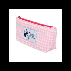 Trousse rose à carreaux - Kiki la petite sorcière