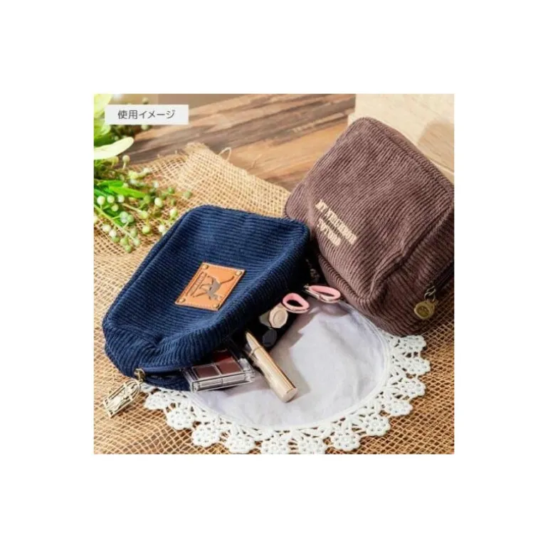 Trousse velours Totoro écusson - Mon Voisin Totoro