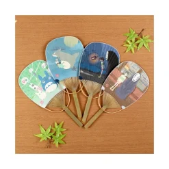 Éventail Bambou Chihiro & No Face dans le train - Le Voyage de Chihir