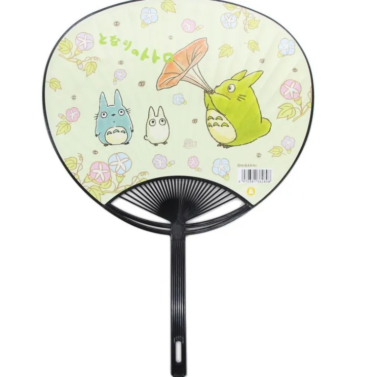 Éventail Totoro à la Pêche - Mon Voisin Totoro