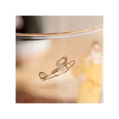 Verre décoré Marco & Fio - Porco Rosso