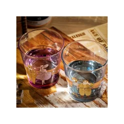 Verre décoré Marco & Gina - Porco Rosso