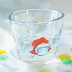 Verre transparent Ponyo sous la mer - Ponyo sur la falaise
